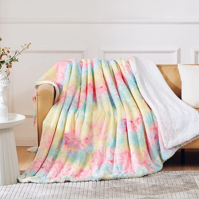 KAWAHOME Sherpa Fleece King Size Blanket by KAWAHOME