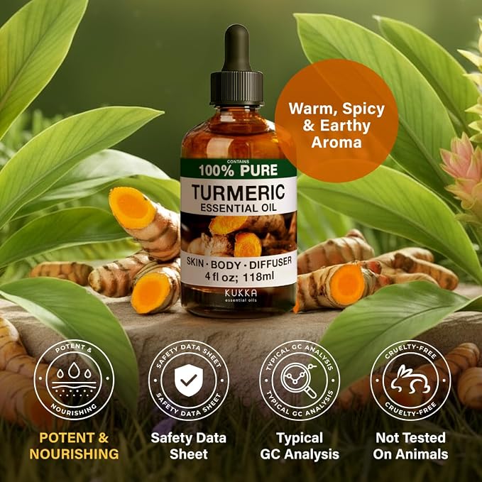 100% Pure Turmeric Oil - Image 7