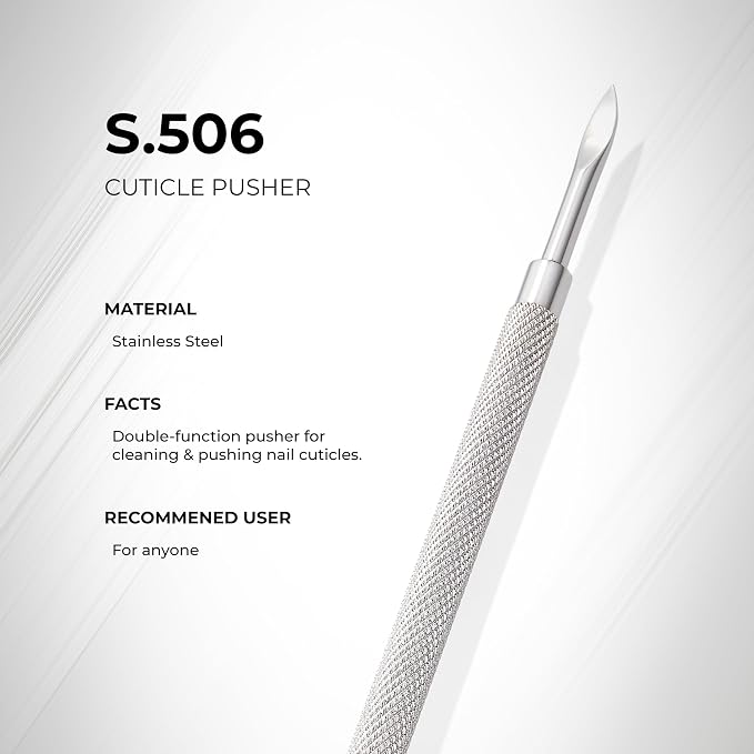 NGHIA Pusher - S-506 | Double–Ended Nail Cleaner and Spoon Pusher | Premium - Image 3