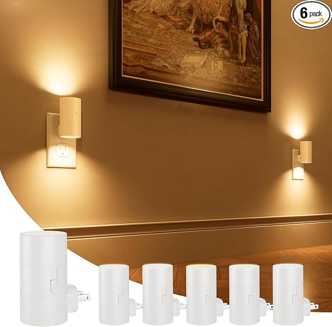 NIORSUN Night Lights Plug into Wall, Dimmable by NIORSUN