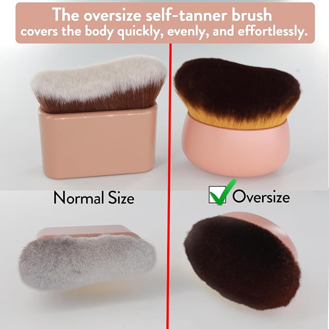 Oversize Self Tanner Brush, Kabuki Brush - Image 7