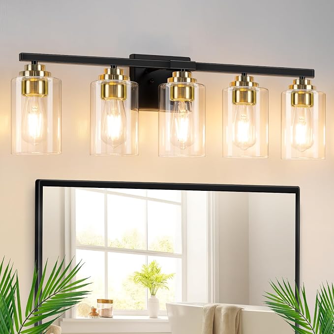 5-Light Bathroom Light Fixtures, Classic Wall Light Fixture by WelcometoVerRon