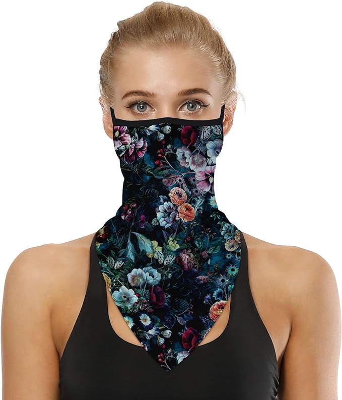 YAYOUREL Neck Gaiter Face Mask Bandanas by YAYOUREL