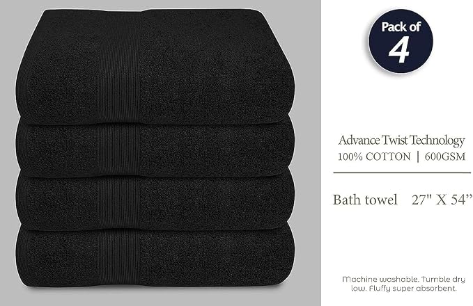 Softolle Luxury Bath Towels Set of 4 | Towels - Image 9