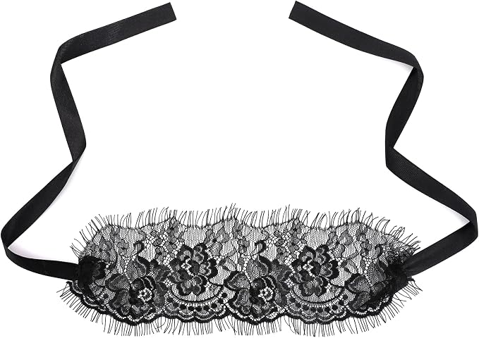 FRESHME Lace Blindfold Sleep Mask - Image 8