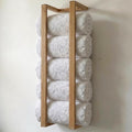 Bamboo Towel Racks by AuraNest