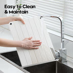 Razborci Stone Dish Drying Mat for Kitchen Counter, Water Absorbing Bathroom - Image 2