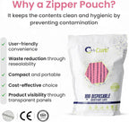 Disposable Bouffant Caps 21 Inch Non Woven Hair Net Elastic Head Cover - Image 2