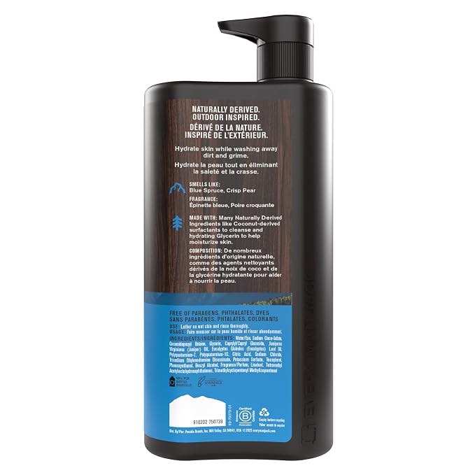 Every Man Jack Mountain Rain Mens Body Wash - Image 9