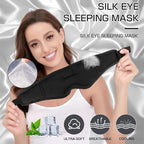 Sleep Mask with Headphones Bluetooth 5.4, LC-dolida Wireless Music Eye Mask - Image 4