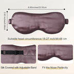 ZIMASILK Adjustable 100% 22 Momme Mulberry Silk Sleep Mask - Image 4