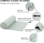 Rainleaf Microfiber Towel Perfect Travel & Gym & Camping Towel. Quick Dry - Image 3