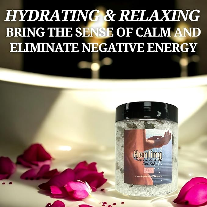 Healing Bath Salts – Dead Sea Salt Bath Soak - Image 5