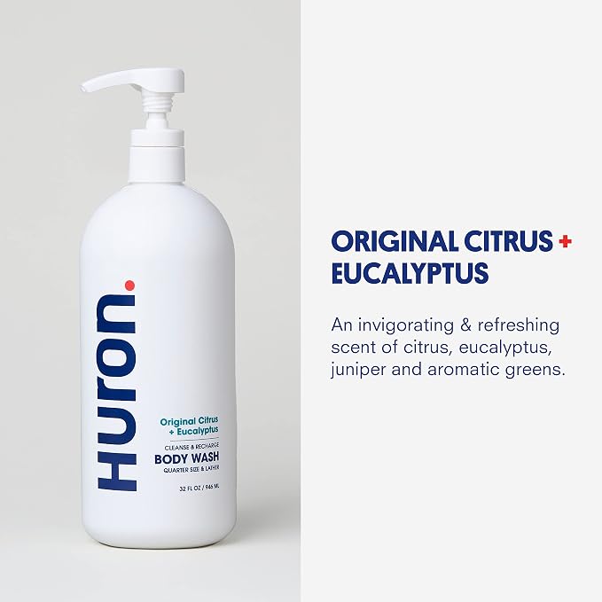 Huron Body Wash for Men and Women, Hydrating Daily Cleanser - Image 4