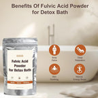 Fulvic Acid Detox Bath Powder 4oz – Natural Mineral Bath Soak - Image 2