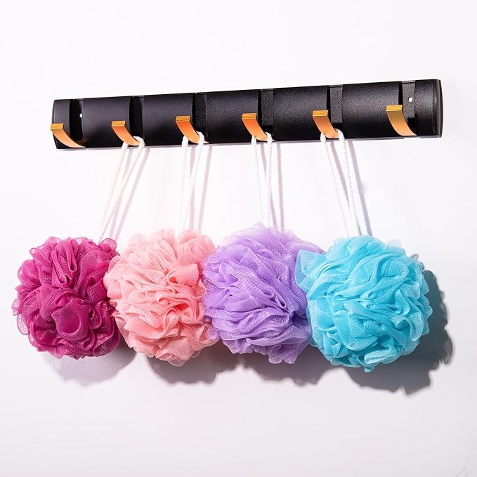 MTDLYICE Loofah for Women 75g 4 Pack, Bath Sponge Soft Mesh Shower Puff Loofah - Image 7