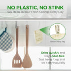 AIRNEX Natural Loofah Sponges for Dishes - Image 3