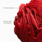 Large Bath Sponge Pack of 3 – Soft 70G Mesh Loofahs - Image 3