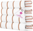 CASA COPENHAGEN Cabana Pool 4Pcs 100% Egyptian Cotton Large Designer Beach by CASACOPENHAGEN