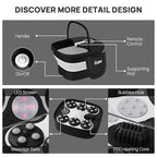 HOSPAN Collapsible Foot Spa Electric Rotary Massage, Foot Bath - Image 5