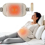 COMFIER Heating Pad for Back Pain Relief, Lower Back Massager by COMFIER