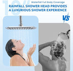 Ryamen Upgraded Dual Shower Heads Combo, 10 inch Filtered Shower Head - Image 5