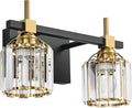 SOLFART Crystal Lights Over Mirror Bathroom Vanity Light Crystal Vanity Lights by SOLFART