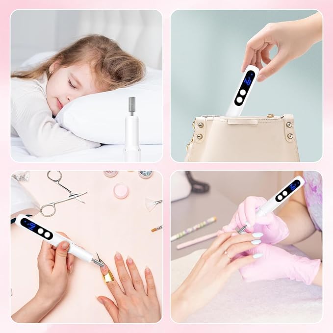Professional Manicure Pedicure Kit, Electric Nail Drill - Image 7