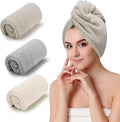 CZZXI 3 PCS Microfiber Hair Towel by CZZXI