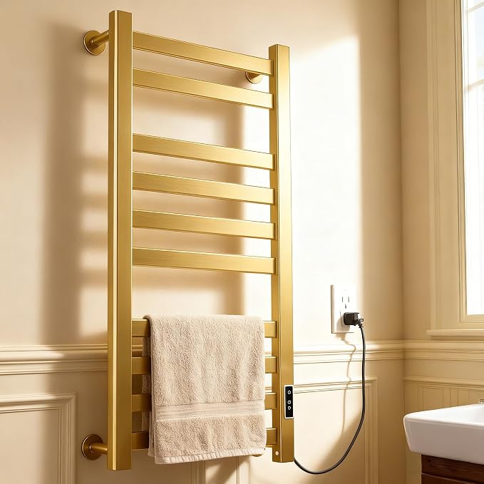 Verida Towel Warmer Rack, Heated Towel Rack - Image 4