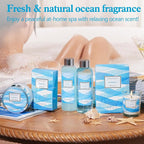 Bath and Body Gift Set for Women, Body & Earth Ocean Gift Basket, Body Lotion - Image 6