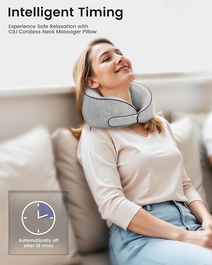 CILI Cordless Neck Massager Pillow - Image 5