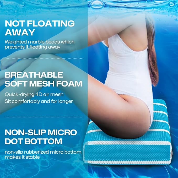 OS OMYSTYLE Hot Tub Booster Seat Cushion Pillow - Image 2