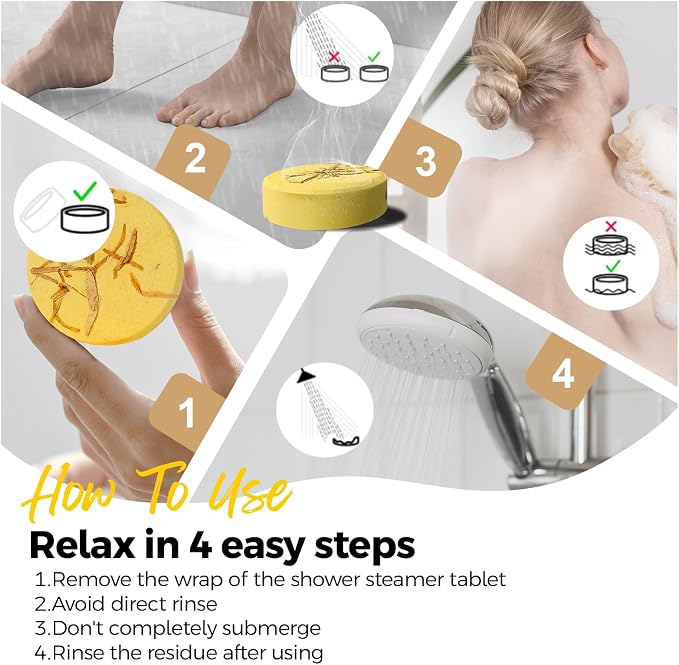 SWCANDY Shower Steamers Aromatherapy Birthday Gifts - Image 7