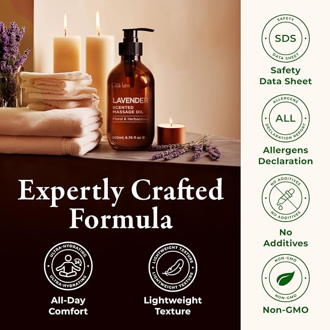 Gya Labs Lavender Massage Oil - Image 8