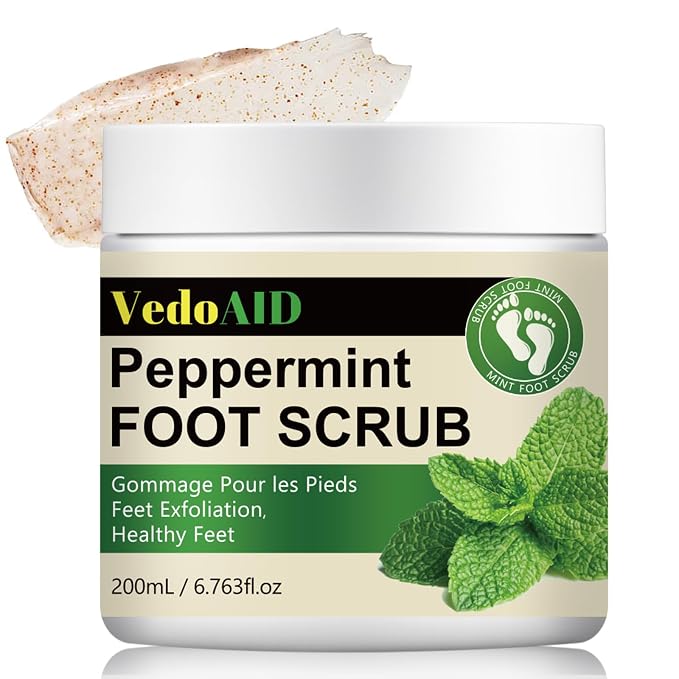Peppermint Foot Scrub – Natural Exfoliating Cream by Unknown