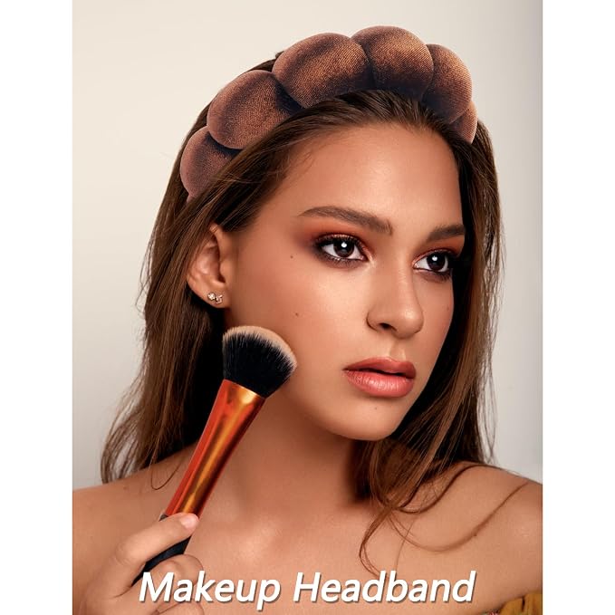 VELSCRUN Spa Headband, Makeup Face Wash Skincare Headbands, Stuff - Image 3