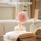 Reed Diffusers Set Rose Scent, Reed Diffuser - Image 2