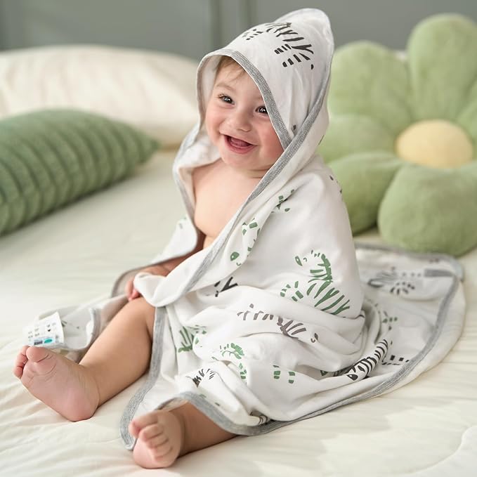 Momcozy Best Wishes Baby Towel - Image 9
