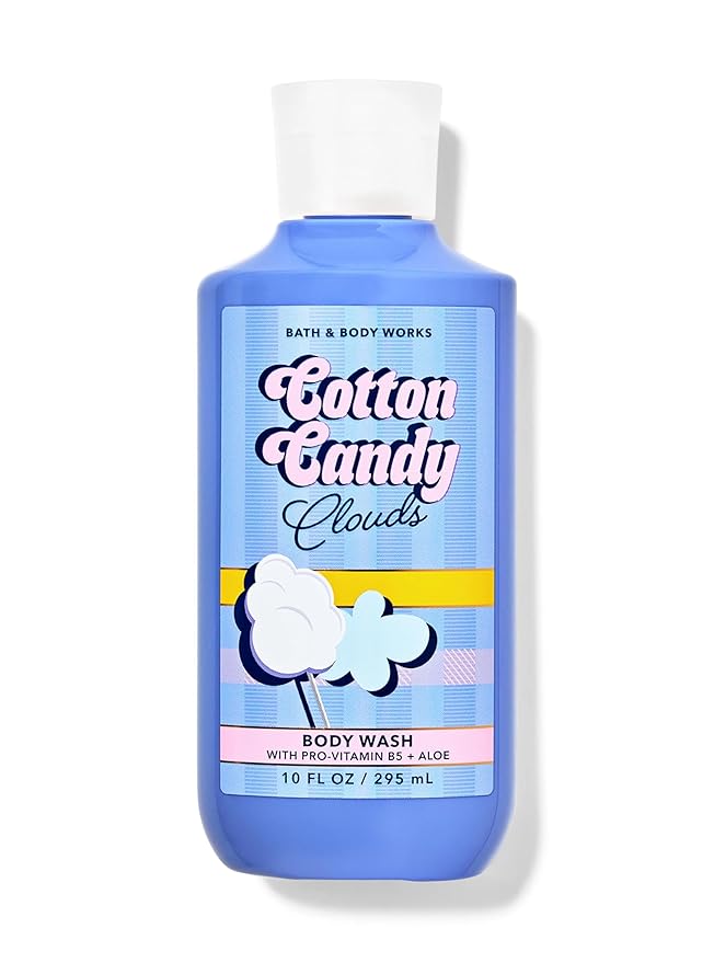 Bath and Body Works Body Wash Shower Gel Gift Set, Cotton Candy) by BathBodyWorks