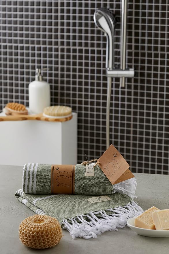 Hand Towels - Set of 2, Turkish Cotton owels - Image 8