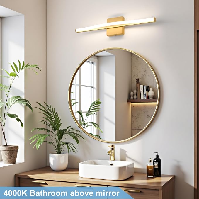 Modern Bathroom Vanity Light 24 inch, Dimmable 5CCT Led Bathroom Light Fixture - Image 9