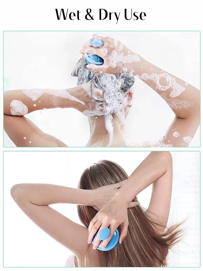 HEETA Scalp Massager with Soft Silicone Bristles - Image 5
