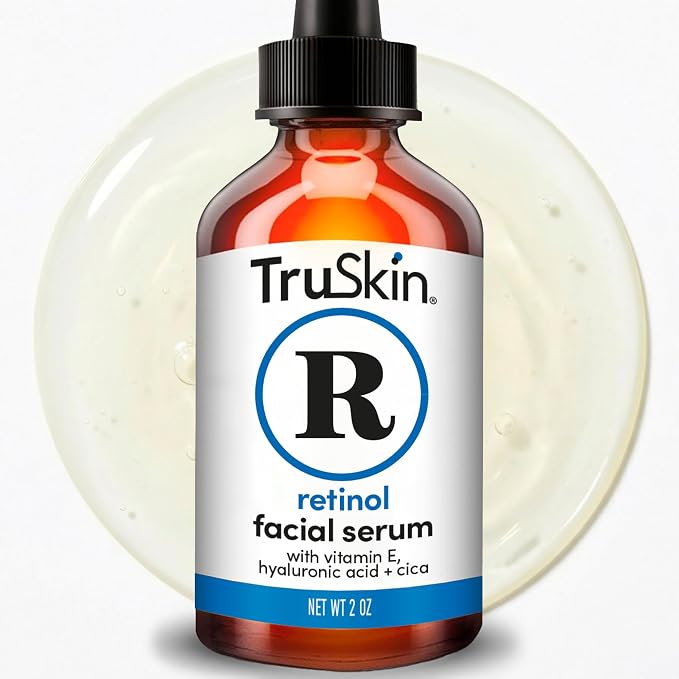 TruSkin Retinol Serum for Face – Gentle, Skin Friendly Anti-Aging Retinoid by TruSkin