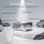 Stainless Steel Gua Sha Facial Tools | Premium Face & Body Massage Scraper - Image 3