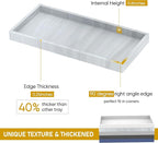 Bathroom Counter Tray, EG-SIPRO High-Grade Thickened Silicone Bathroom Vanity - Image 2