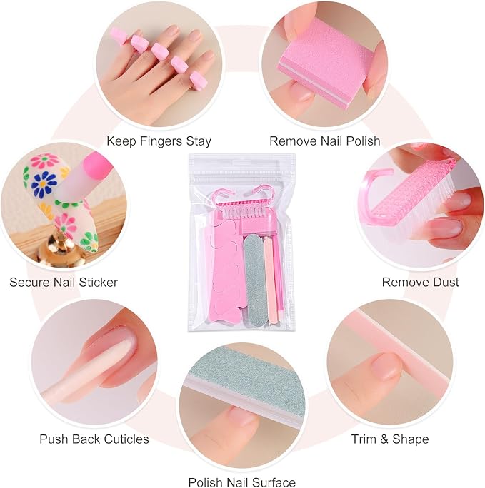 SUTOKAKA 5 Sets Manicure Prep Kit - Image 4