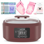 Paraffin Wax Machine for Hand and Feet -Paraffin Wax Warmer Moisturizing Kit by Wattne