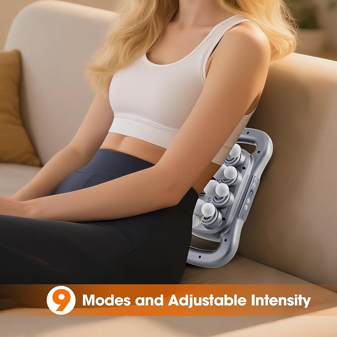 28 Head Massage Gun Set, Deep Tissue Percussion Massager, Electric Massage Tools - Image 3