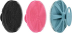 INNERNEED Food-Grade Soft Silicone Body Scrubber Shower Brush Handheld by INNERNEED